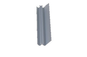 Interno aluminio 2.95m Plasbil
