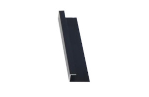 U negro 2.95m Plasbil
